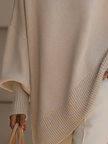 Wanwen - wyrafinowany sweter z domieszką wełny