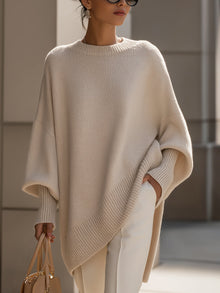 Wanwen - wyrafinowany sweter z domieszką wełny
