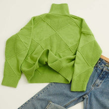 Talbot™ | Sweter golf z teksturowanej dzianiny