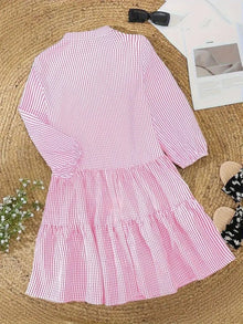 Calio - sukienka marzeń w kratkę gingham