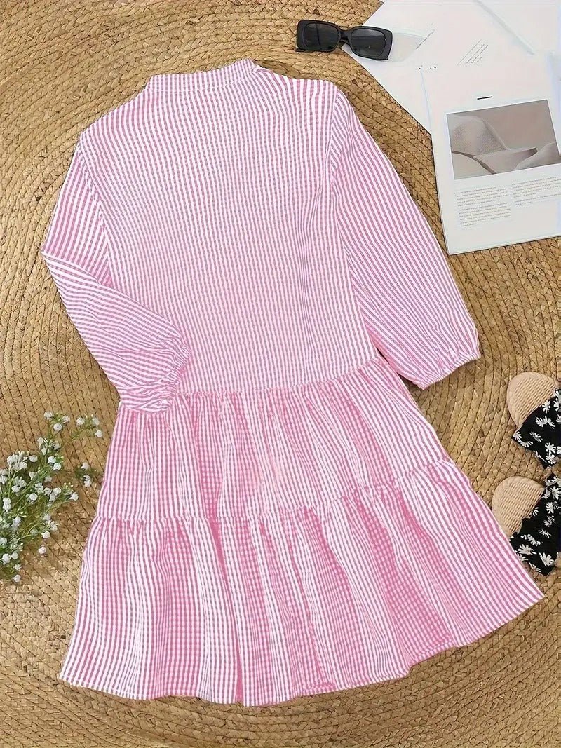 Calio - sukienka marzeń w kratkę gingham