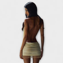 Kylie – mini sukienka z materiału Butter