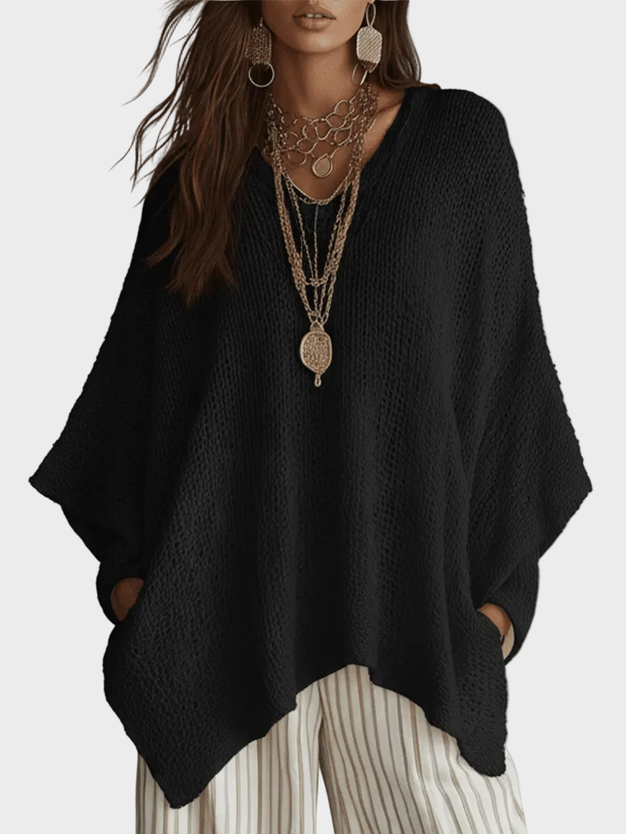 Natalie – dzianinowa boho sukienka