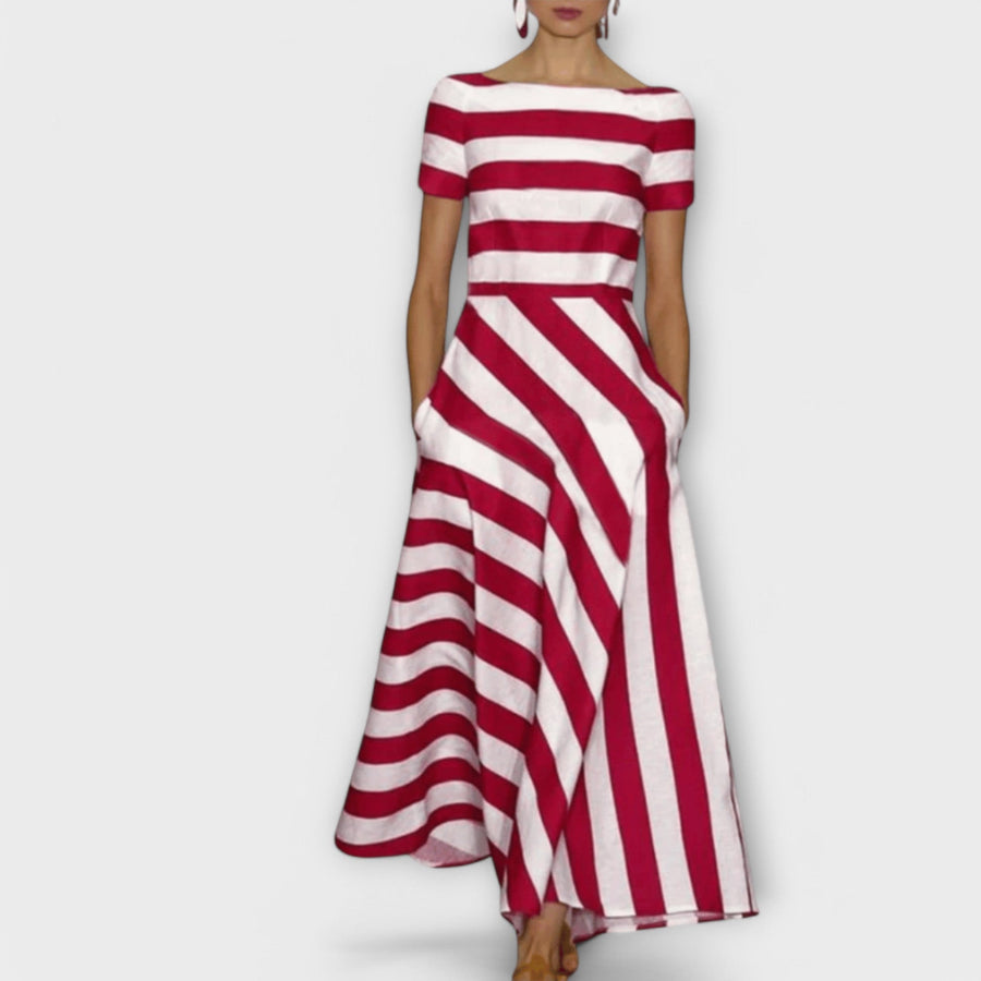 Thandi – Sukienka maxi w paski
