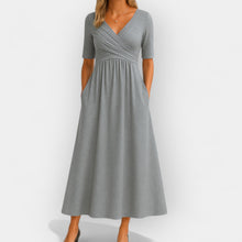Katarina – Wrap Dress with Short Sleeves