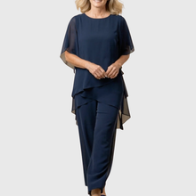 Linda – Elegancki komplet z warstwową bluzką