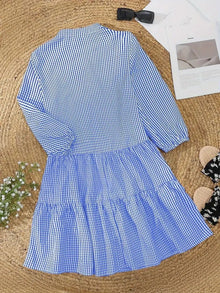 Calio - sukienka marzeń w kratkę gingham