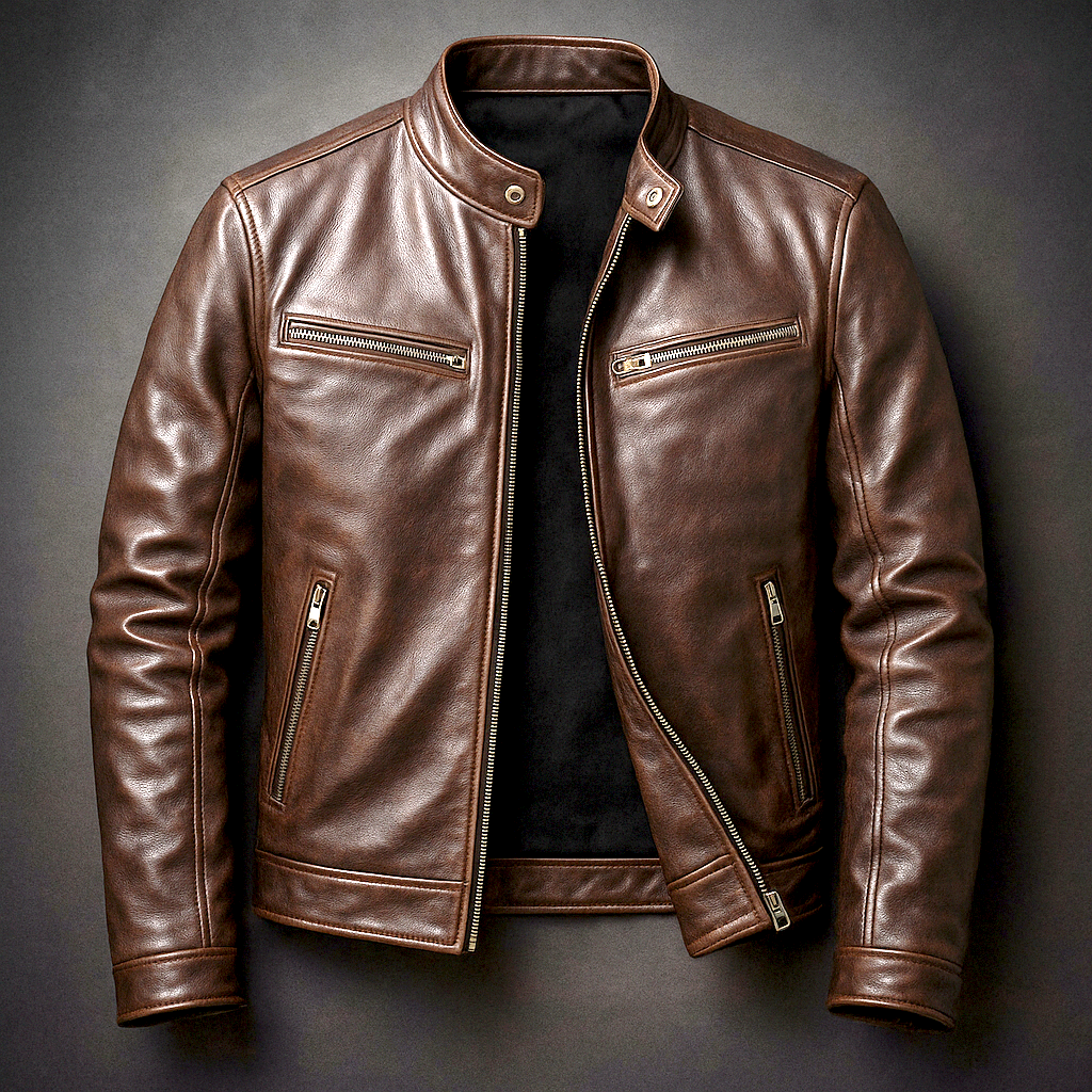 Leo - vintage leather jacket
