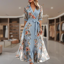 Aurora - Elegancka sukienka w kwiaty
