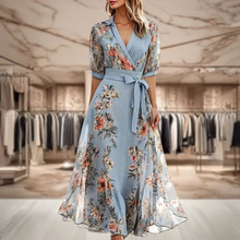 Aurora - Elegancka sukienka w kwiaty