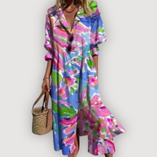 Serena – kwiecista sukienka maxi