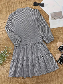 Calio - sukienka marzeń w kratkę gingham