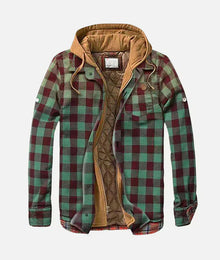 NOHR | Patchwork waistcoat with checked pattern