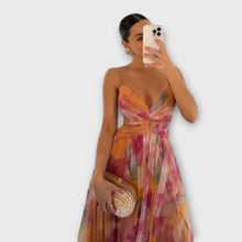 Annai – Elegancka sukienka maxi z siateczki