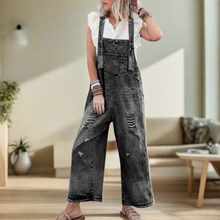Carmelita – vintage wash adjustable jumpsuit