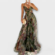 Annai – Elegancka sukienka maxi z siateczki