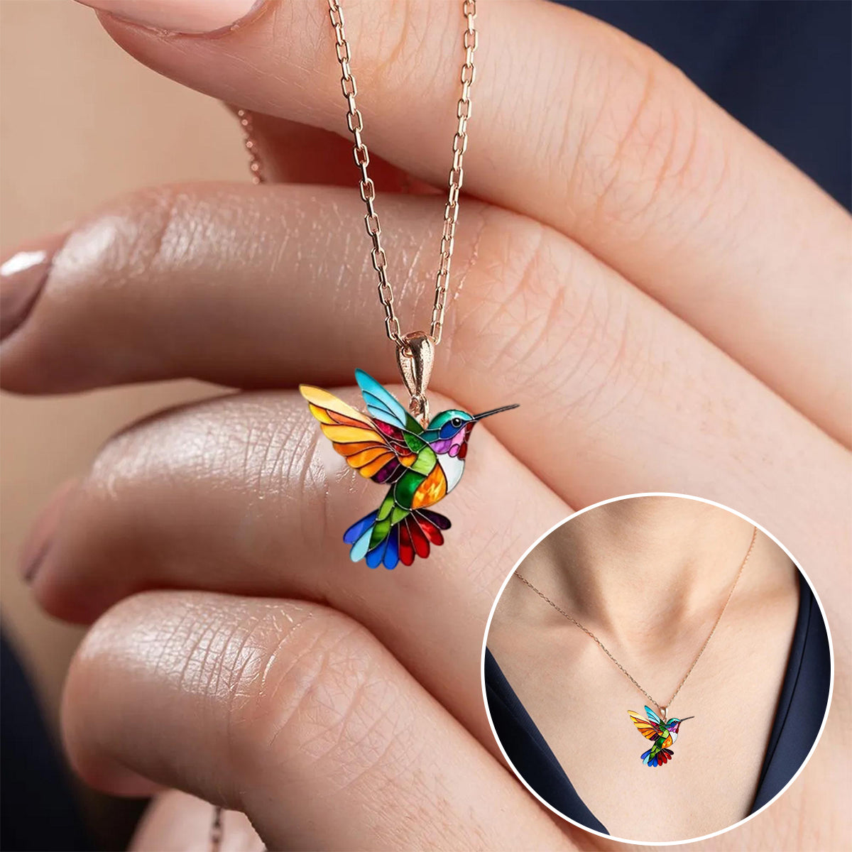 Hummingbird Necklace — Limited Edition