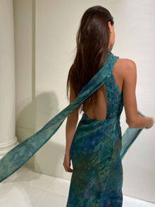 Isolyn - monet maxi dress – irises