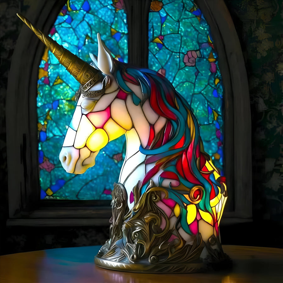 Luna - magiczna lampka w kształcie jednorożca