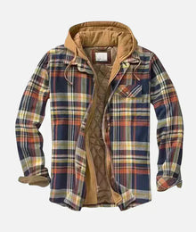 NOHR | Patchwork waistcoat with checked pattern