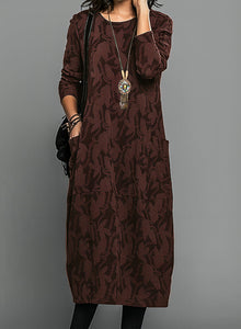 Dina - Elegancka sukienka zimowa