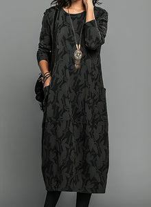 Dina - Elegancka sukienka zimowa
