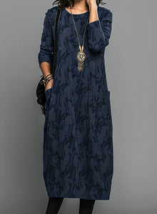 Dina - Elegancka sukienka zimowa