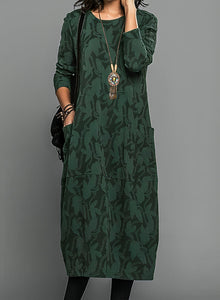 Dina - Elegancka sukienka zimowa