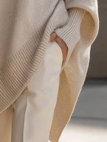 Wanwen - wyrafinowany sweter z domieszką wełny