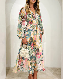 Annie - kwiecista sukienka maxi w stylu boho