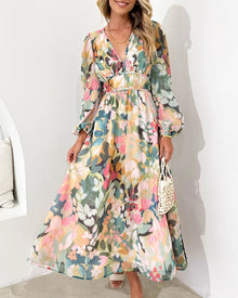 Annie - kwiecista sukienka maxi w stylu boho