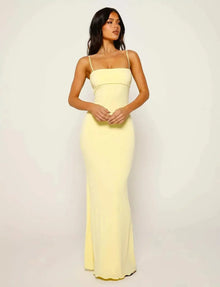 Sukienka maxi bodycon bez pleców na wieczorne wyjścia