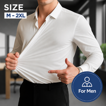 Mitchel - Wrinkle-resistant stretch shirt for men