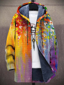 Delilah - Luxurious cardigan with artistic inspiration + zip fastening