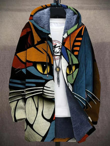 Delilah - Luxurious cardigan with artistic inspiration + zip fastening