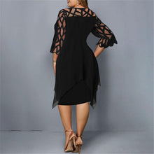 Elegancka sukienka plus size o długości midi