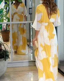 Floral maxi dress