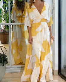 Floral maxi dress