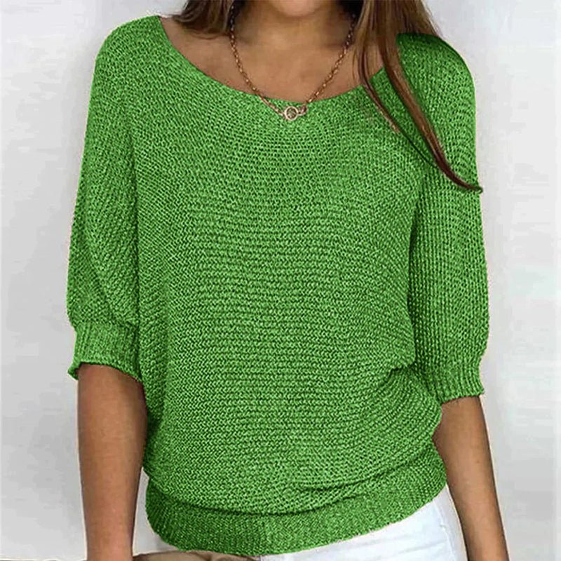 Korus Luxe - Przytulny Dzianinowy Top