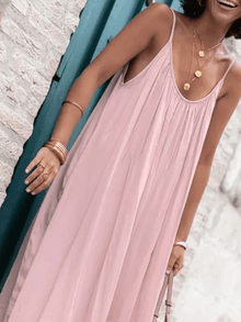 Lekka letnia sukienka maxi