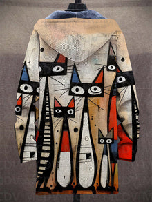 Lowanna™ | Luxurious cardigan with artistic inspiration + zip fastening