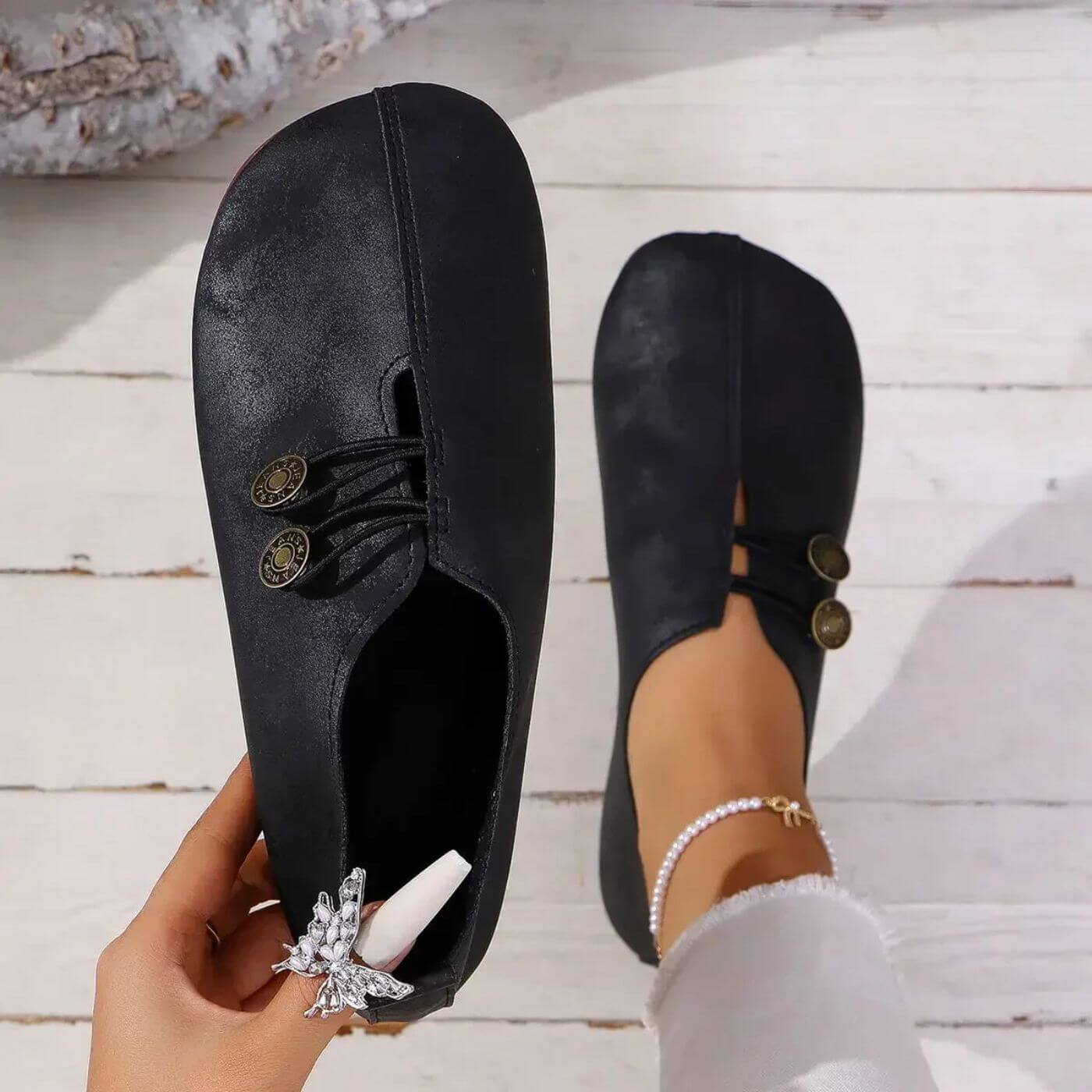Mila - soft orthopedic loafers