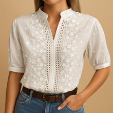 Élise - Stylish white blouse