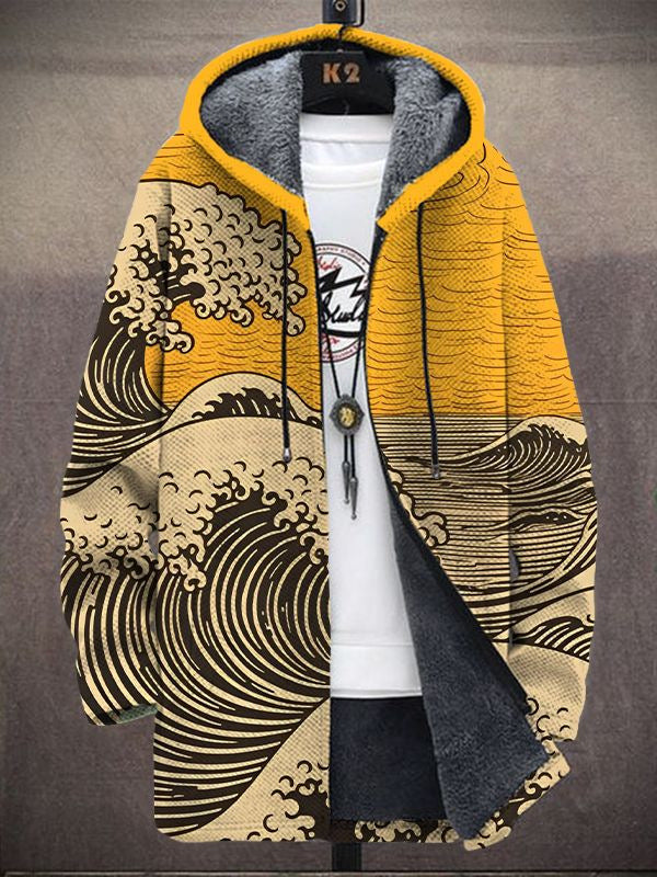 Nálha | Luxurious scarf with artistic inspiration + zip fastening