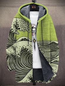 Nálha | Luxurious scarf with artistic inspiration + zip fastening