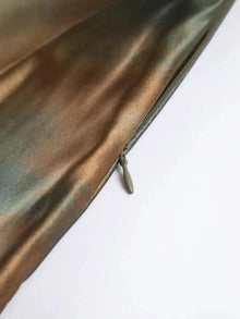 Neptune satin open back maxi dress