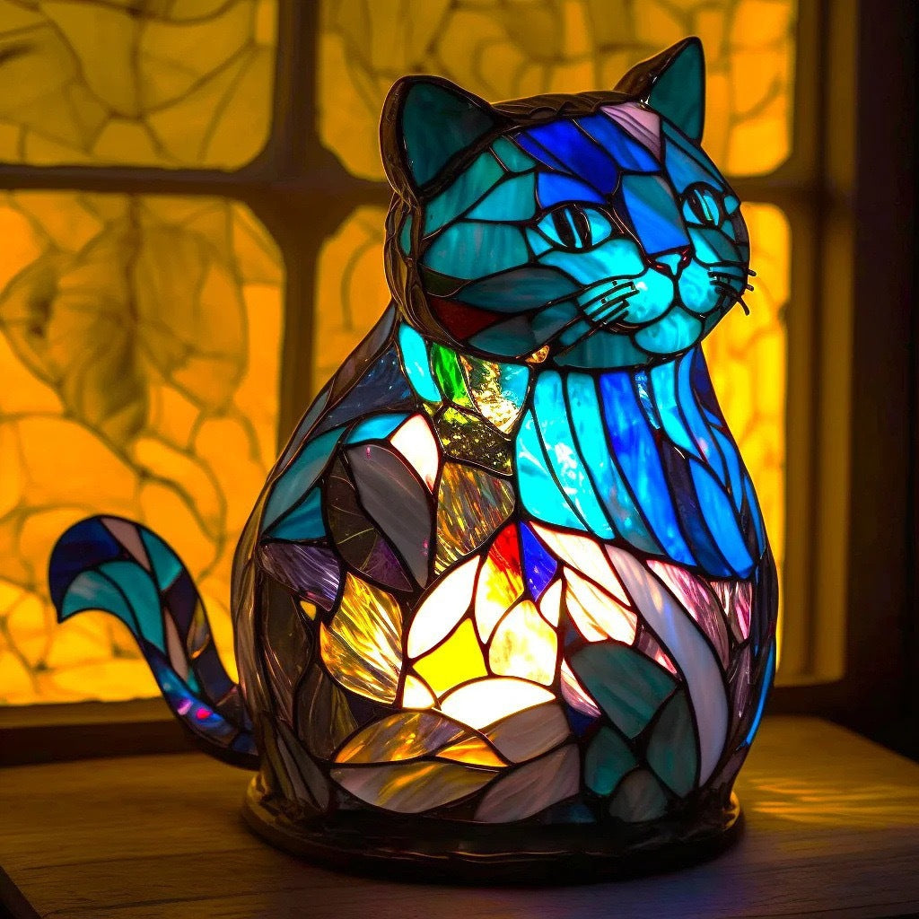 Garfield - magiczna lampa w kształcie kota
