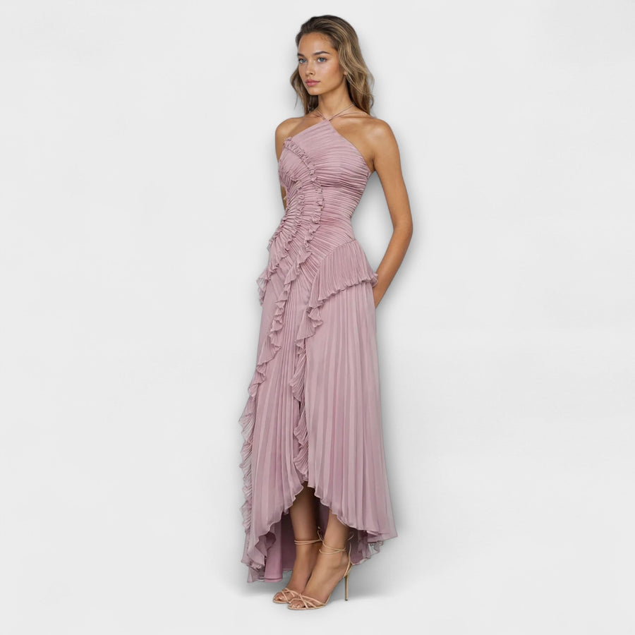 Khanya – elegancka sukienka maxi bez rękawów