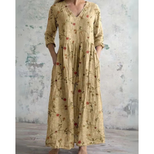 Elowen - vintage floral maxi dress