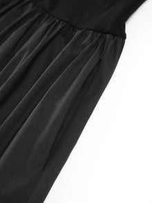 Pockets long sleeve maxi dress